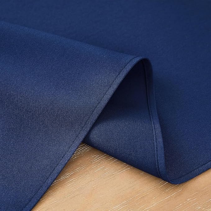2 Pack Navy Blue Small Short Table Runner 12 x 24 Inch Solid Color Runners - Image 5