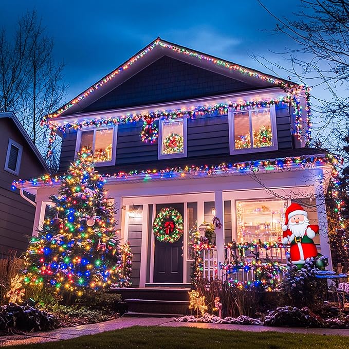 JMEXSUSS 168FT 600 LED Christmas Decor Lights - Image 6