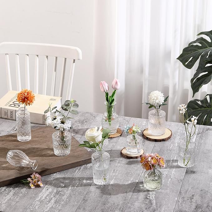 Bud Vases in Bulk 50, Glass Vases - Image 2