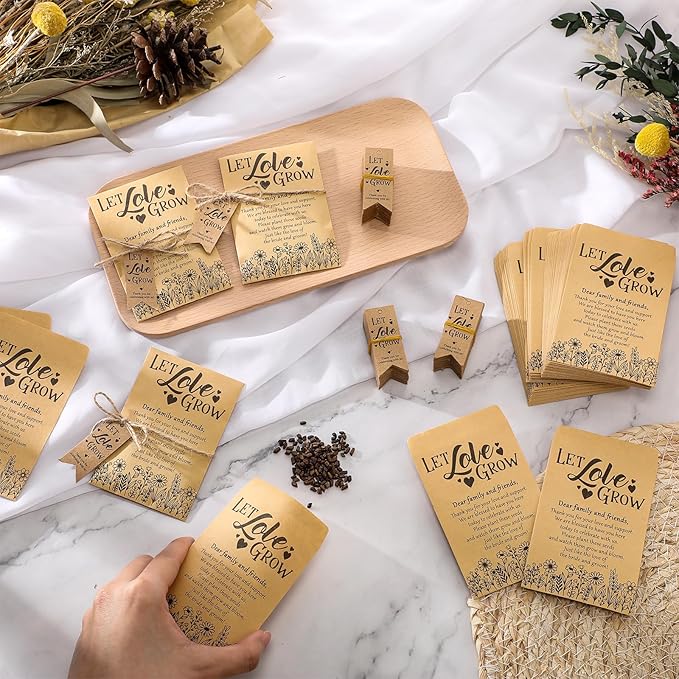 150 Sets Let Love Grow Wedding Favors - Image 4