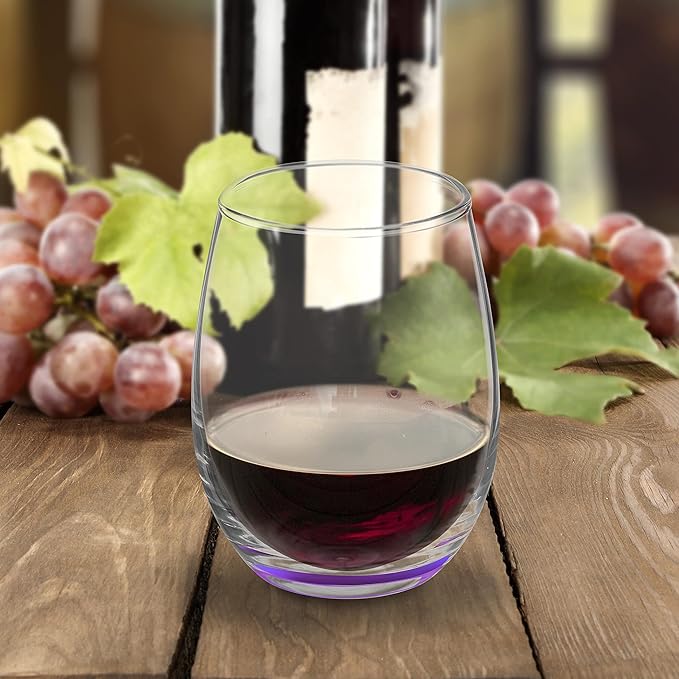 DISCOUNT PROMOS Stemless Wine Glasses by ARC 5.5 oz. Set of 12, Bulk Pack - Image 7