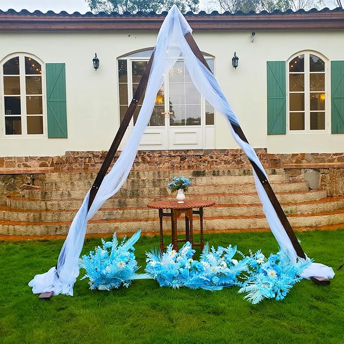 7.87FT Wooden Wedding Arch, Wood Arch - Image 7