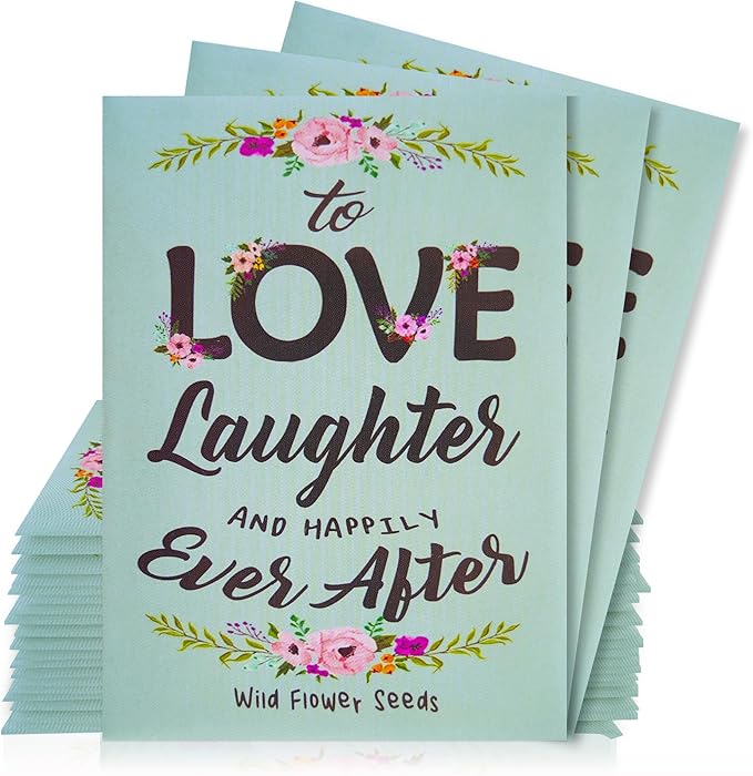 Pre-Filled Wildflower Seed Packet by GFF+Grass+Flip+Flops