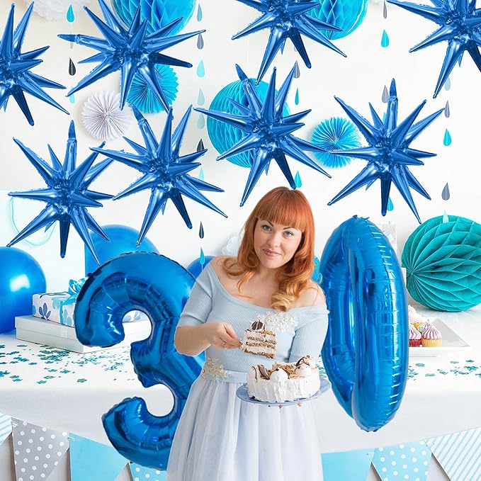 Blue Star Balloons - Image 7