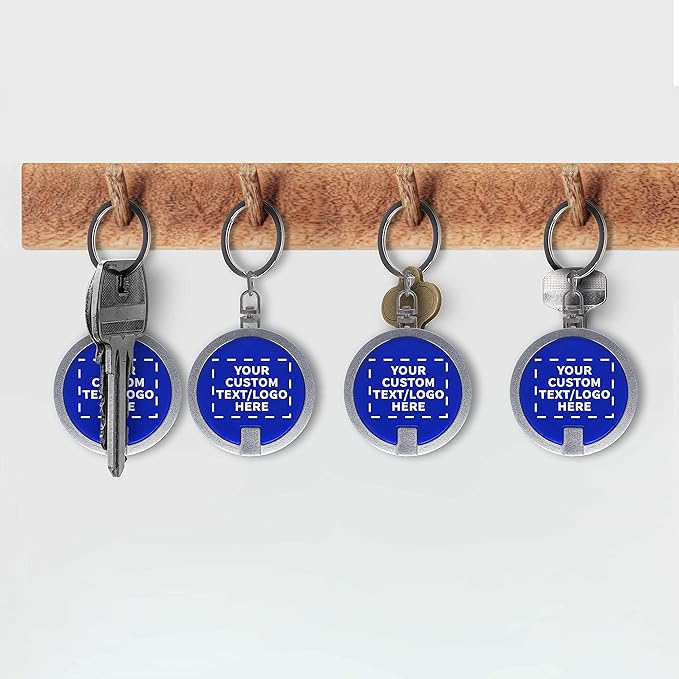 DISCOUNT PROMOS 10 Round LED Keychains - Image 7
