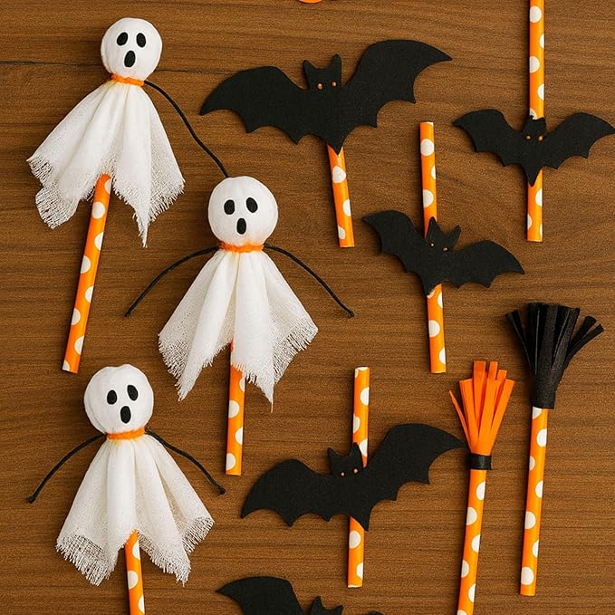 HANSGO Halloween Paper Straws - Image 6