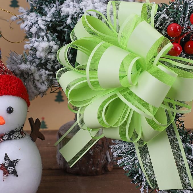 6Pcs 6inch Pull Bow Gift Wrapping, Pull Bow - Image 5