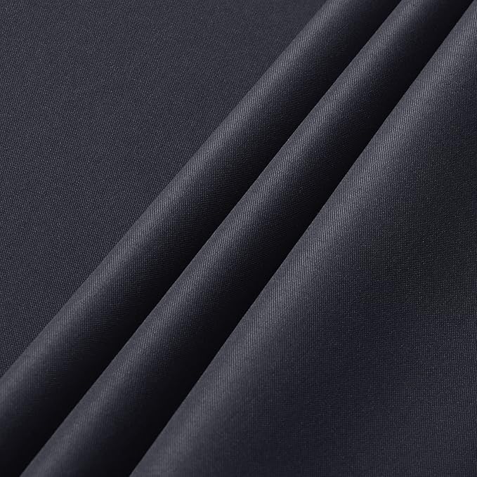 sancua 2 Pack Dark Grey Tablecloth 60 x 84 Inch, Rectangle 4 Feet Table Cloth - Image 6
