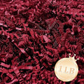 1 LB Deep Red Crinkle Cut Paper Shred Filler Great by Zankubom