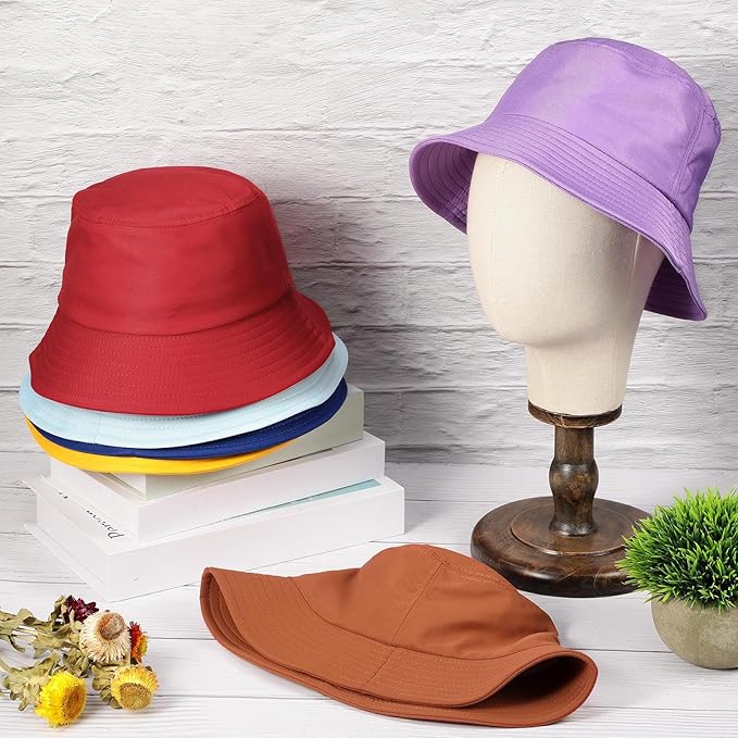 Jiuguva 12 Pack Bucket Sun Hat Bulk - Image 6