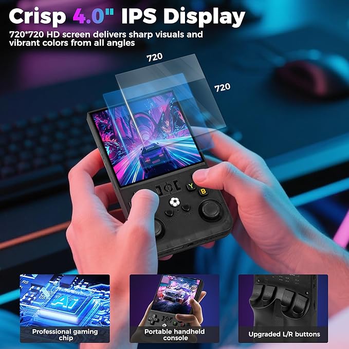 R36MAX Retro Game Console, Handheld Game Console - Image 2