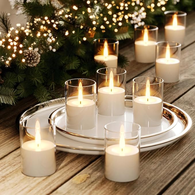 6Pack Flickering Flameless LED Candles - Image 8