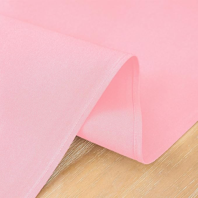 2 Pack Pink Table Runner 12 x 60 Inch Solid Color Farmhouse Runners Coffee - Image 5