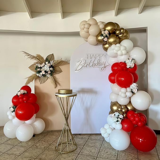 Red and White Balloons Set - Image 4
