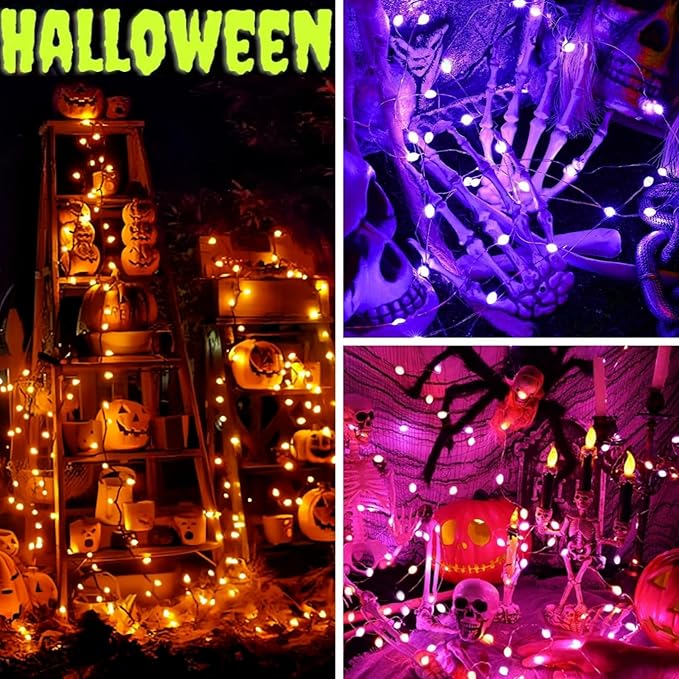 Smart Color Changing Fairy String Lights, 33FT 100 LED RGB Easter Lights String - Image 2
