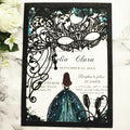 20PCS Masquerade Invitations, Quinceanera Invitations, masquerade wedding by JOACHUUY