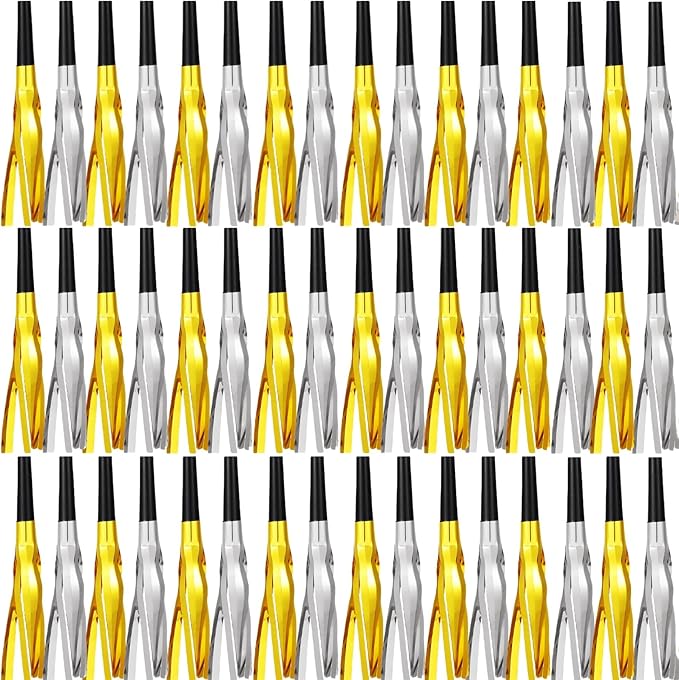 Metallic Fringed Noise Makers, for Noise Makers Party Favors, Baby Shower by LCPQMZGH