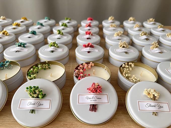Scented Soy Wax Candle Favors - Image 2