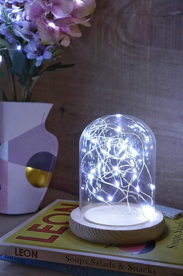 15 Pack Fairy Lights Battery Operated, 10ft 30 LED Mason Jar Lights Silver Wire - Image 7