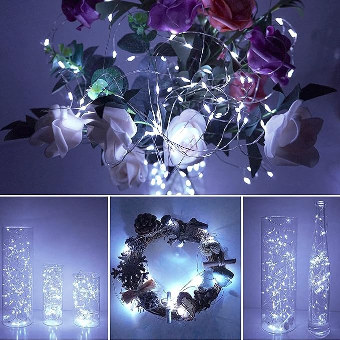 24 Pack LED Fairy Lights Battery Operated 7Ft 20Led Mini String Lights - Image 6