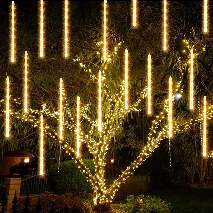 Dazzle Bright 1728 LED Christmas Light, Meteor Shower Rain Lights 11.8 Inch 48 - Image 2