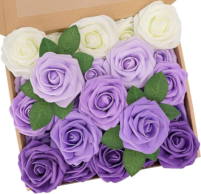 N&T NIETING Artificial Flowers, Series Purple by NTNIETING