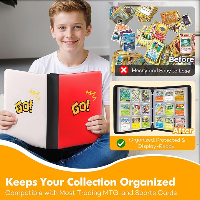 1080-Card Binder – 9-Pocket Trading Card Album - Image 2