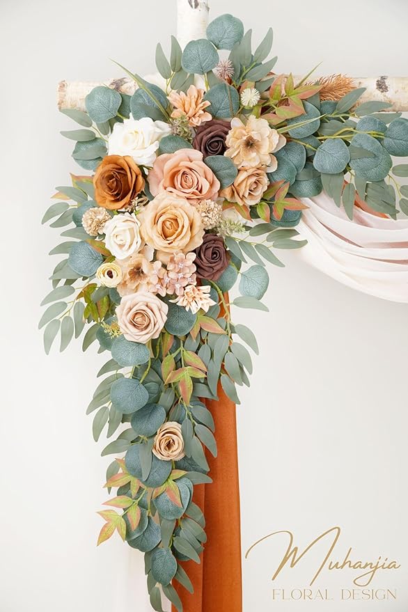 Artificial Arch Flowers Kit, Ceremony and Reception Background Rose Decoration - Image 3
