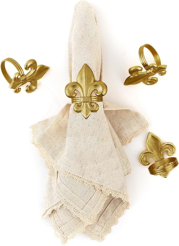 Gold Napkin Rings - Image 8