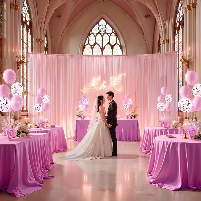 6 Set Pink Balloon Table Centerpieces - Image 3