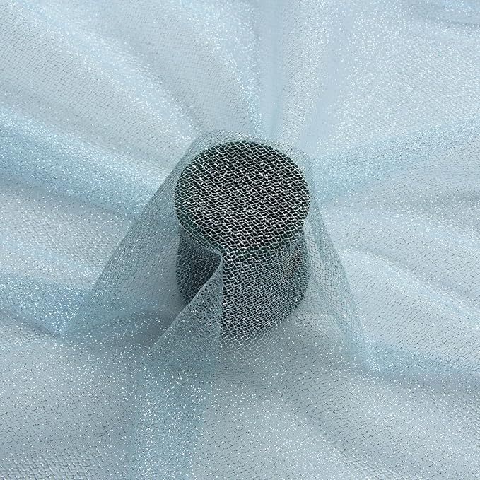 Glitter Tulle Fabric 56 Inch by 5.5 Yards Fabric Tulle Bolt - Image 6
