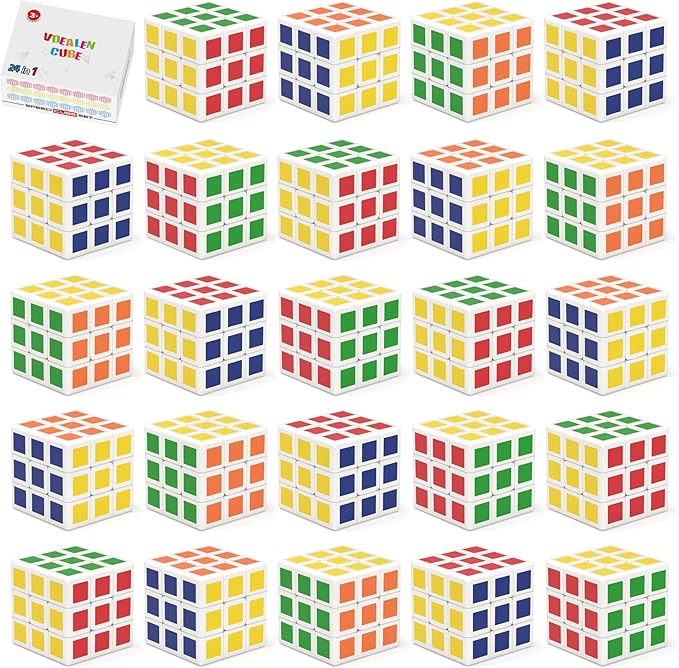 Vdealen 24 Pack Mini Cube Puzzle Party Favors by Vdealen