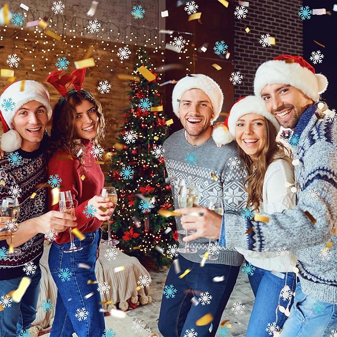 MARFOREVER Christmas Snowflake Glitter Confetti - Image 5