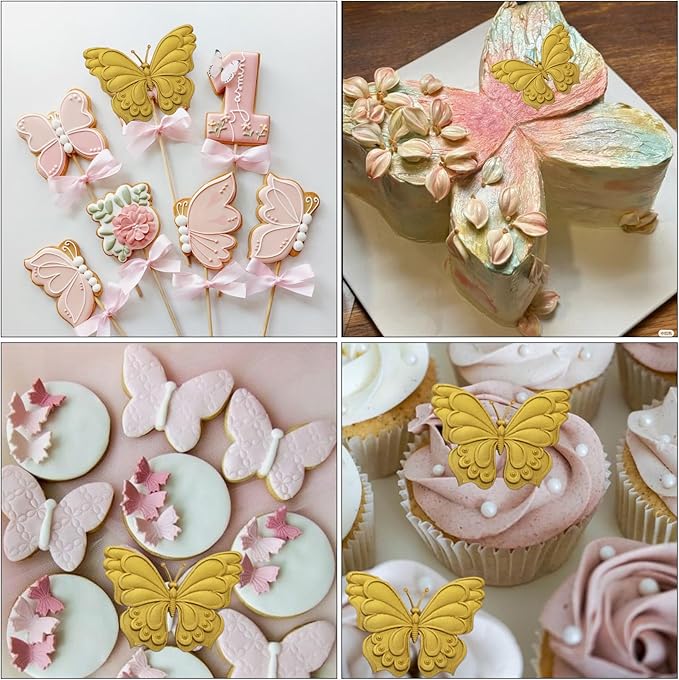 1Pcs Butterfly Silicone Mold, Chocolate Fondant Molds Butterfly Resin Mold - Image 4