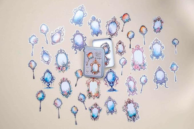 39 Pcs Mirror Mirror Sticker Set by Unknown