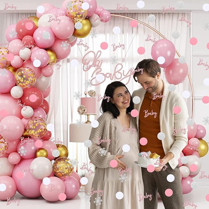 MARFOREVER Winter Baby Shower Table Confetti - Image 6