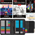 Art Supplies, Soucolor 76 Pack Drawing Set Sketching Kit, Christmas Gifts Box by Soucolor
