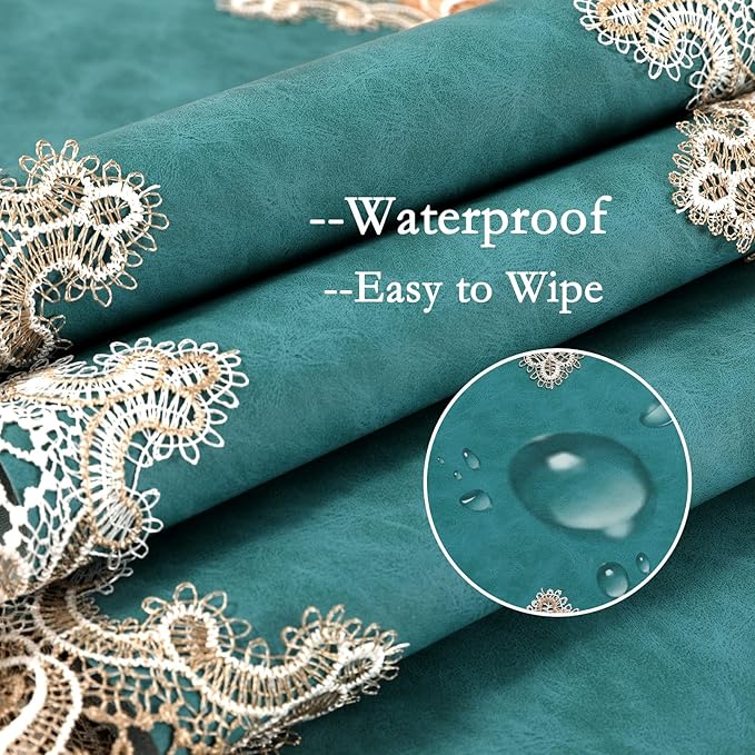 Vintage Lace Dining Table Runner, 108 Inches Macrame Coffee Table Runners - Image 4
