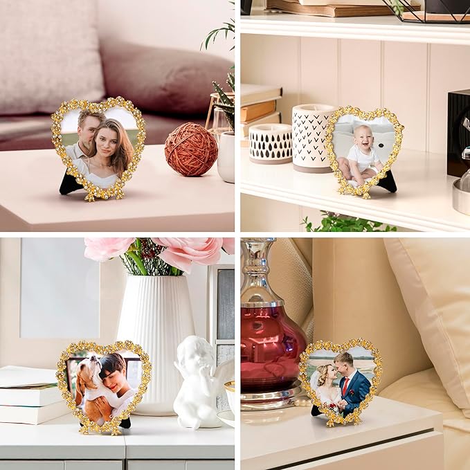 Heart Shaped Wedding Picture Frames - Image 5