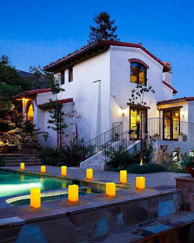 Da by Flameless Candles Battery Operated Candles LED Outdoor Waterproof Candles - Image 5
