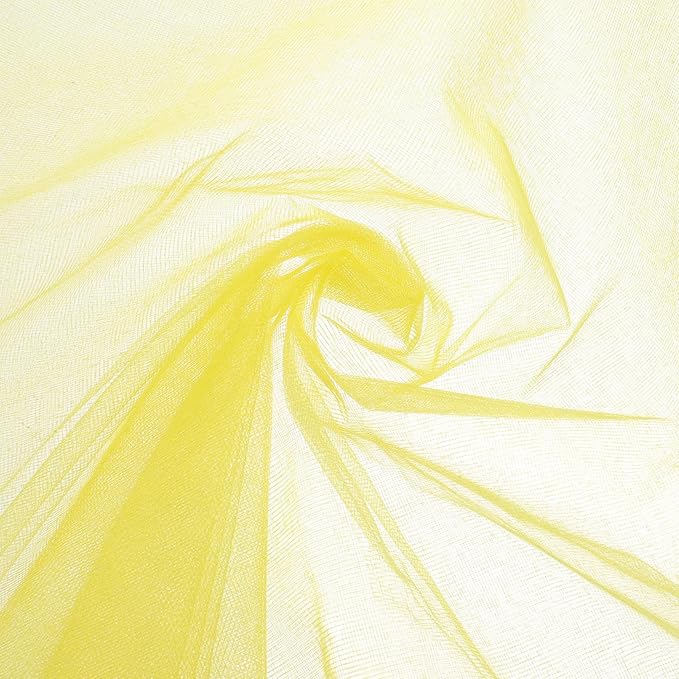uxcell 19" by 5.5 Yard Tulle Fabric Backdrop Curtains - Image 3