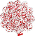 Red Confetti Balloons by MOXMAY