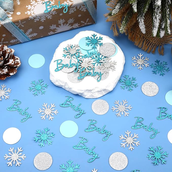 MARFOREVER Winter Shower Table Confetti - Image 7