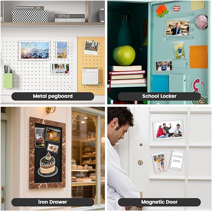 DomeStar 4 x 6 Magnet Picture Frames - Image 7