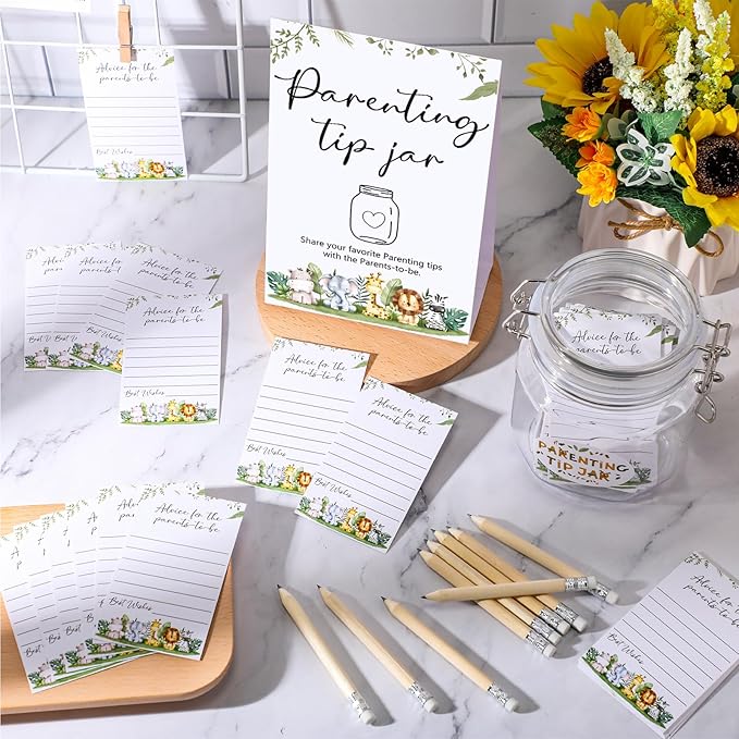Roowest Baby Shower to Baby Advice Cards - Image 4