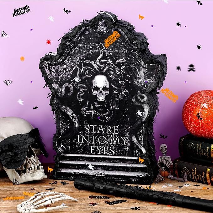 Halloween Tombstone Piñata Halloween Confetti Spooky Ghost Piñata - Image 7