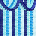 12Pcs Blue Party Decorations, Hanging Blue Streamers Garland by Peywot