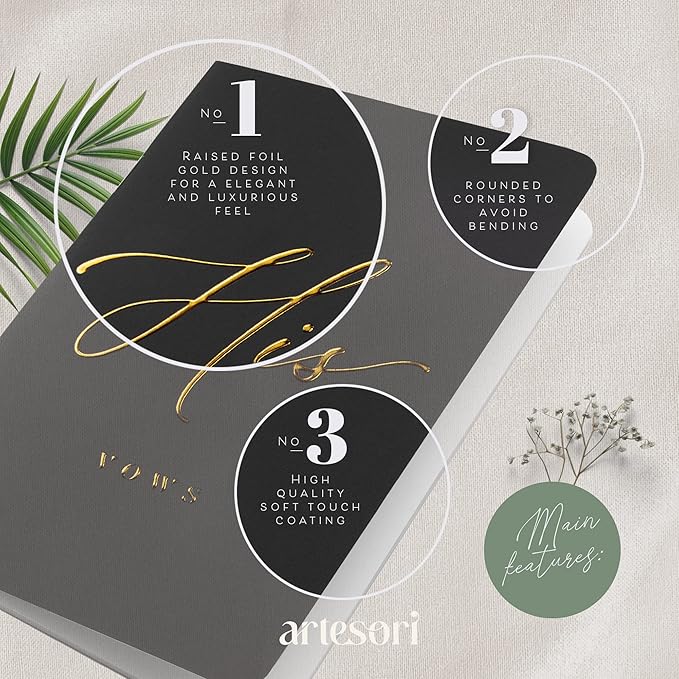 ARTESORI Premium Wedding Vow Book - Image 4