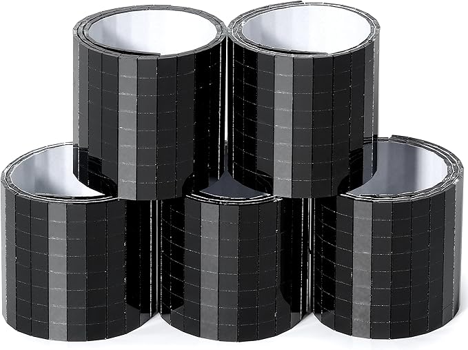 PP OPOUNT 2360 PCS Disco Tiles, 5 x 5 mm Self-Adhesive Disco Ball Stickers by PPOPOUNT