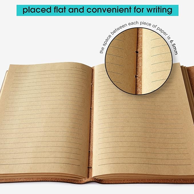 Leather Journal Notebook - Image 4